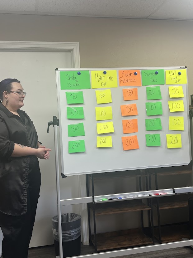 Sydney's games to quiz our knowledge after weeks of education.